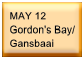 May 12 - Gordon's Bay / Gansbaai